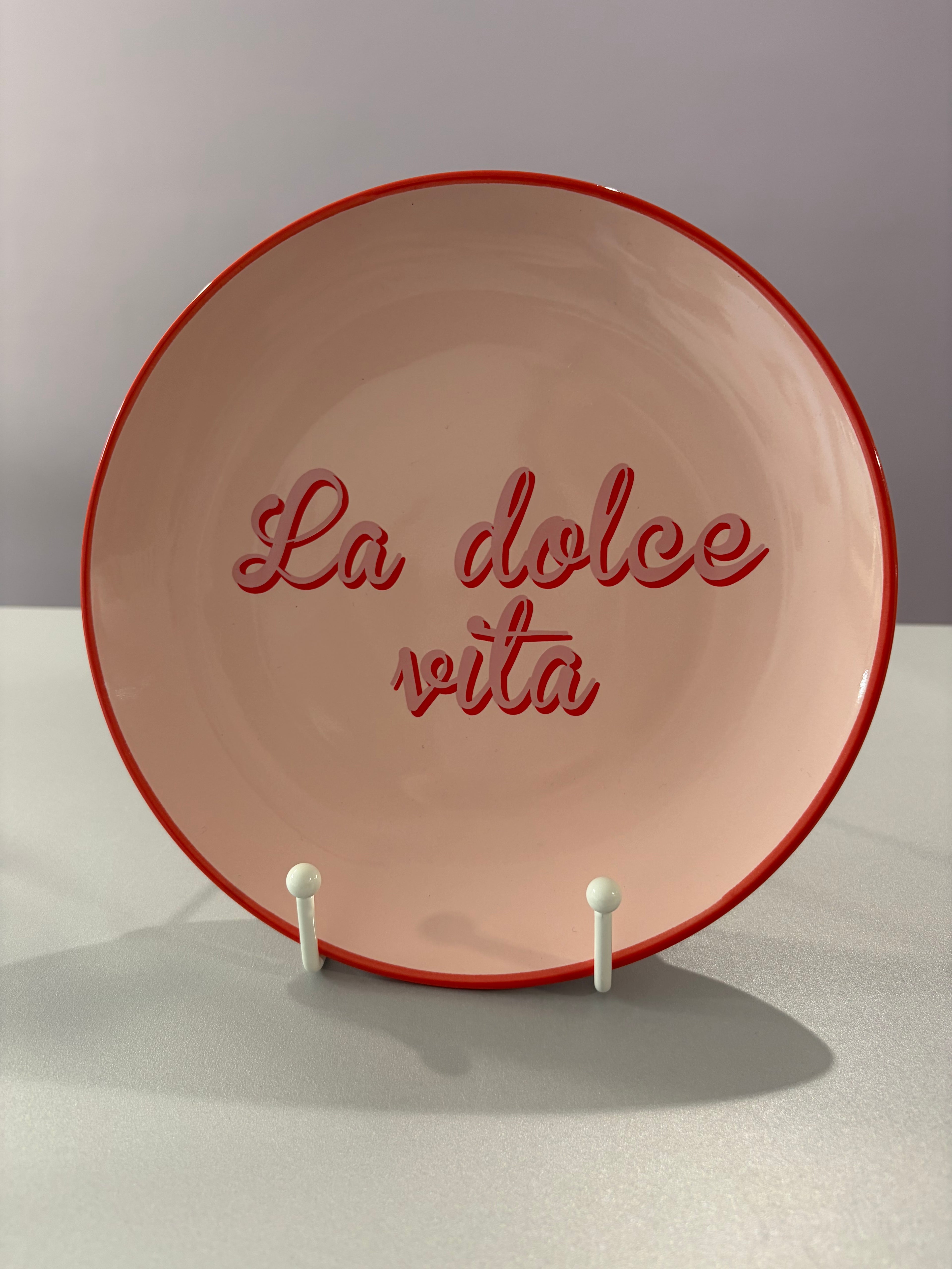 Assiette « La dolce vita »