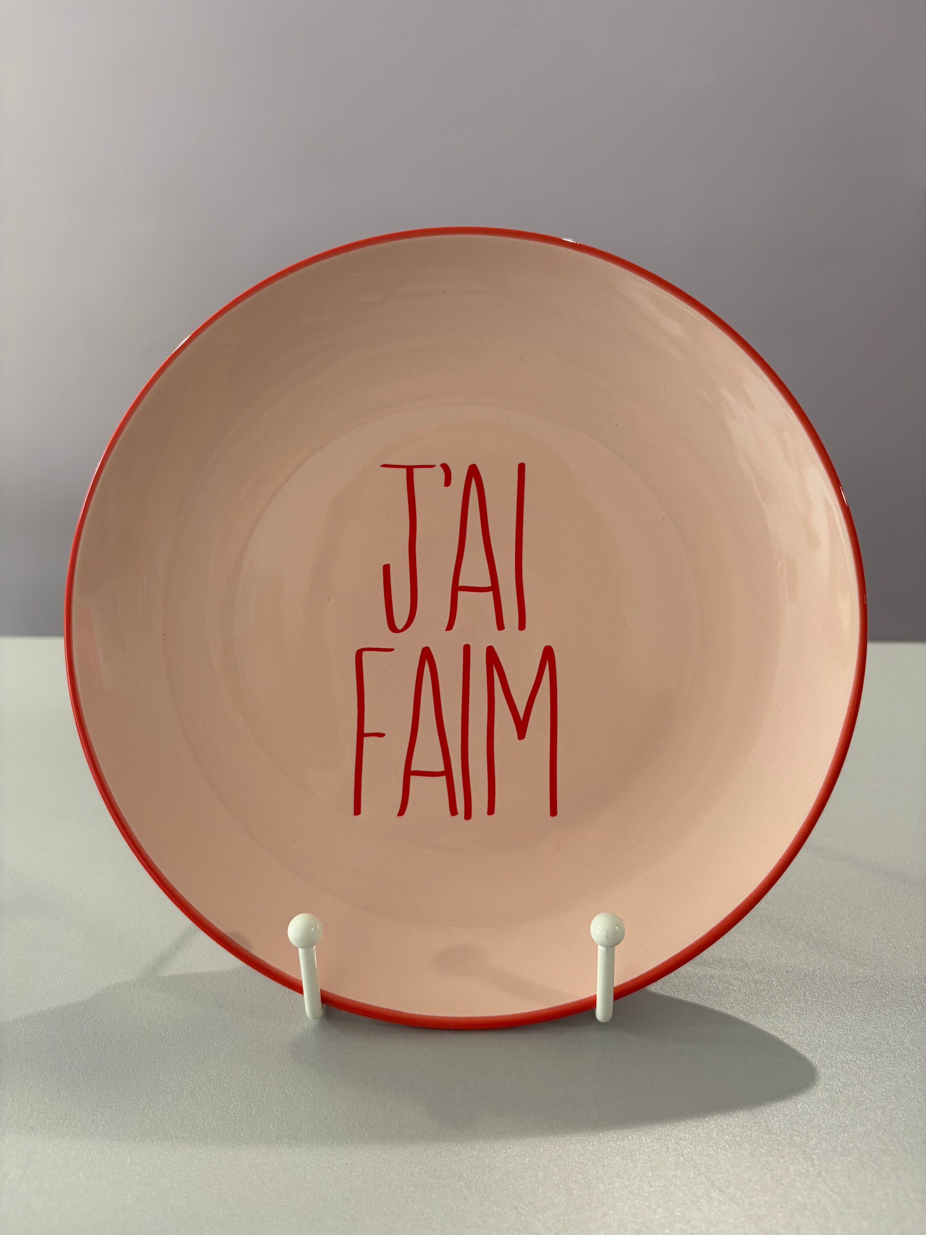 Assiette « J’ai faim »
