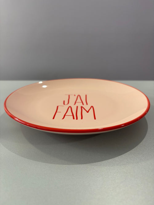 Assiette « J’ai faim »
