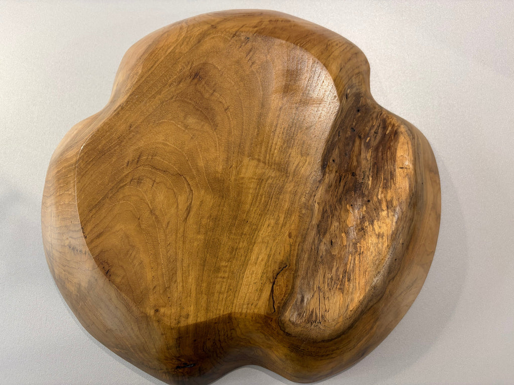 Plateau à 3 compartiments (teak)