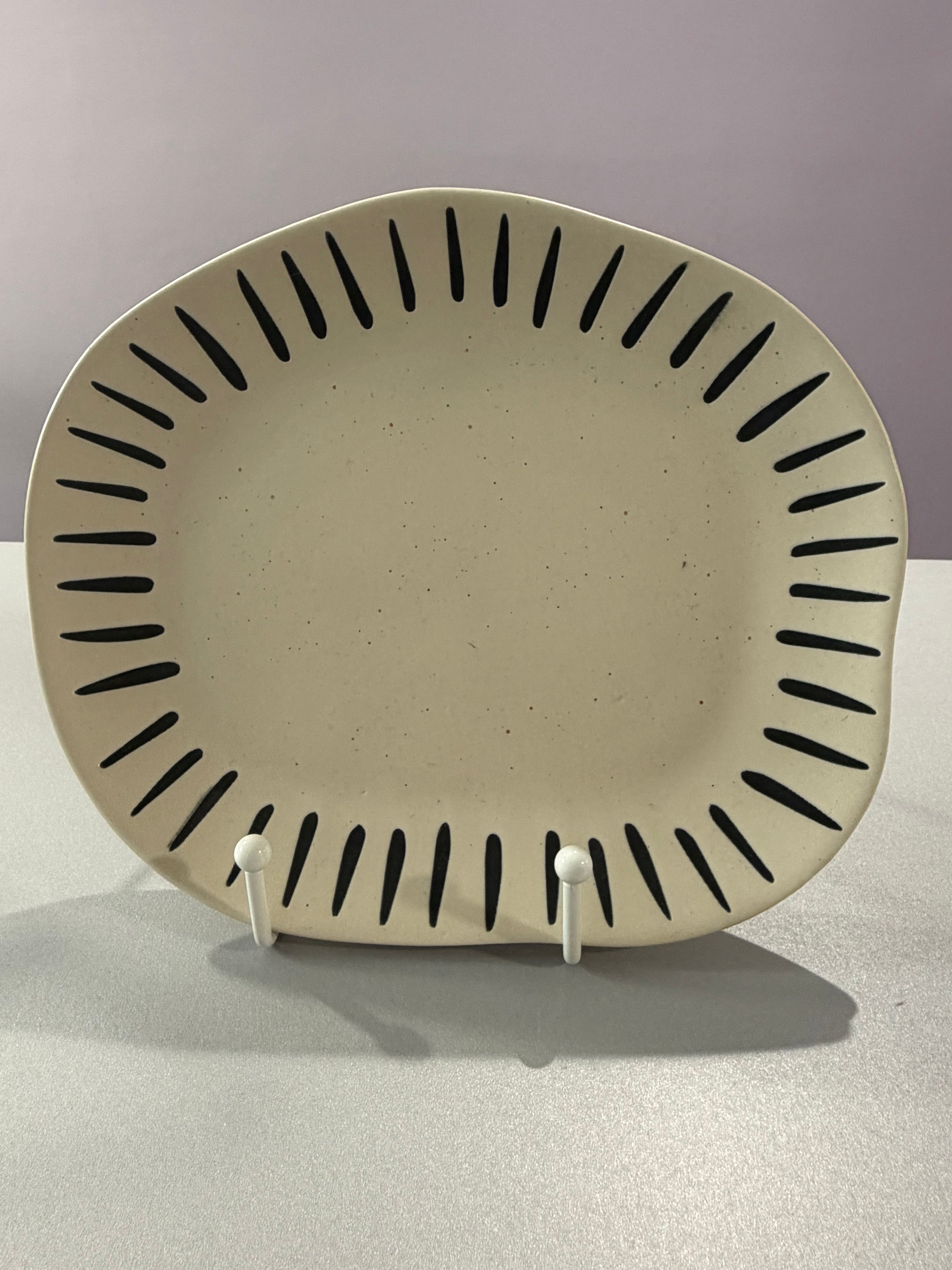 Assiette « Kenia » - disponible à l’unité et en pack