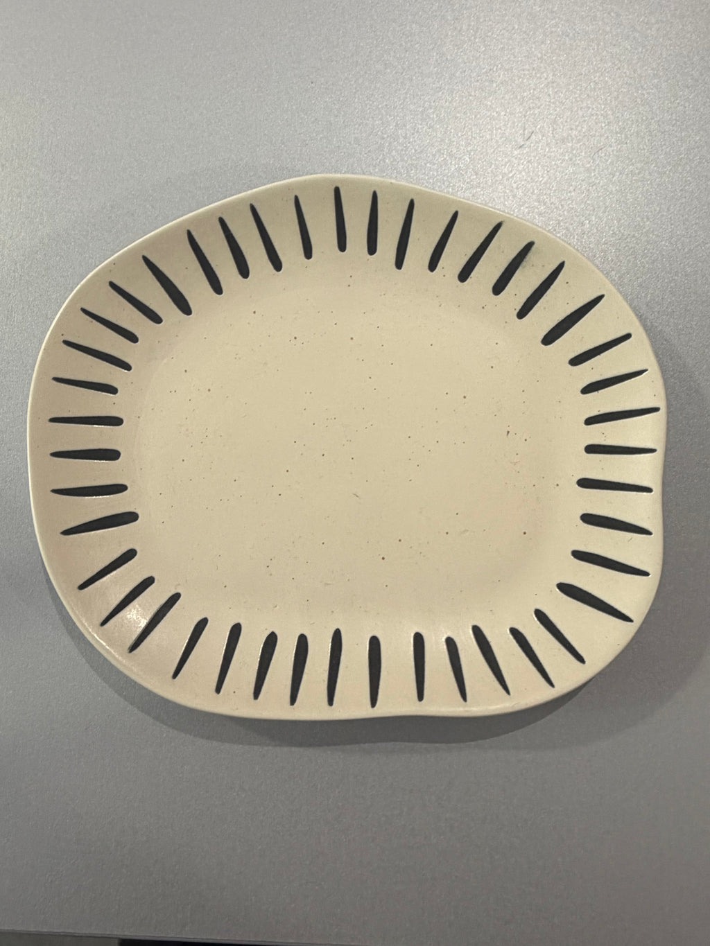 Assiette « Kenia » - disponible à l’unité et en pack