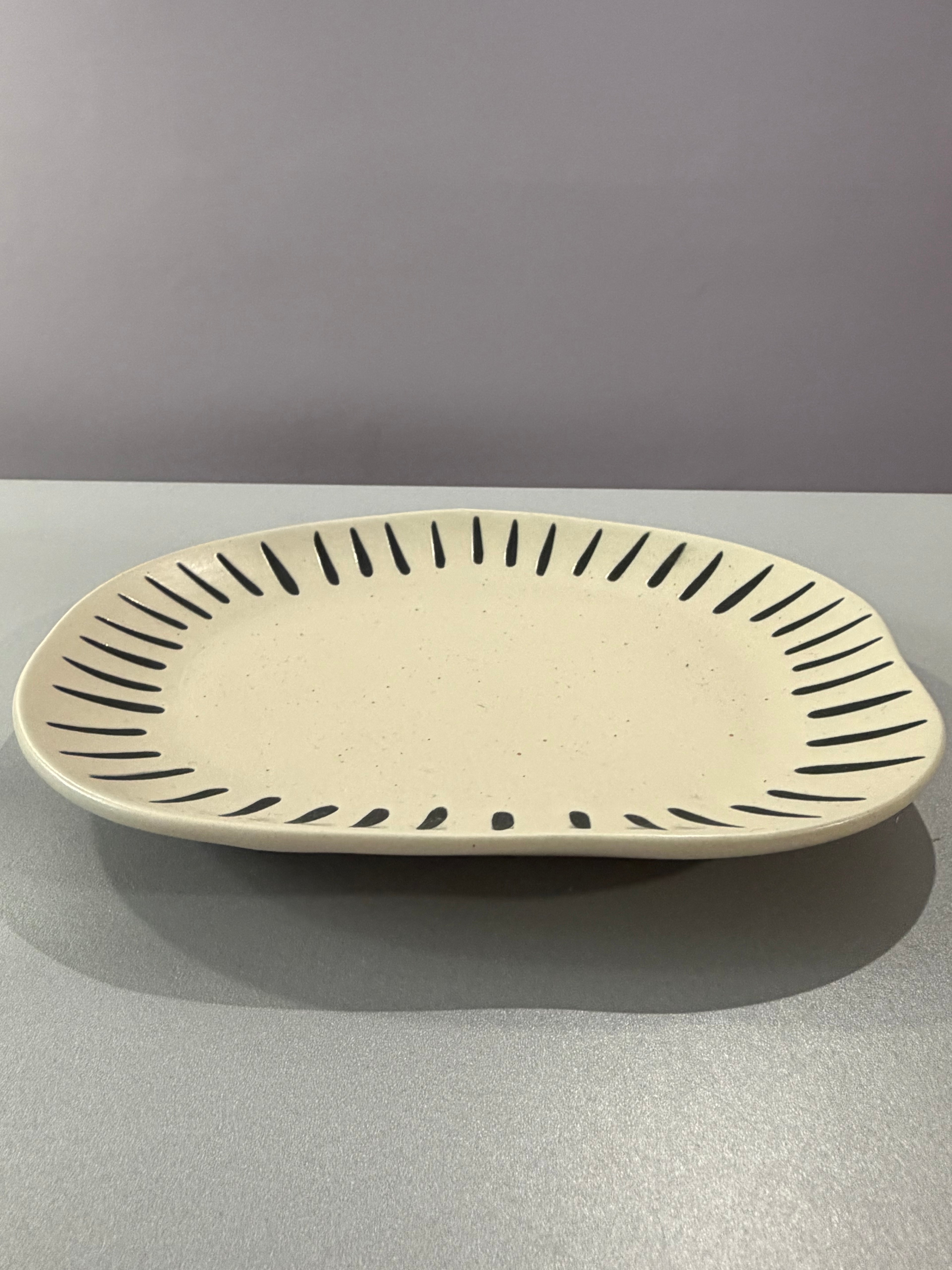 Assiette « Kenia » - disponible à l’unité et en pack