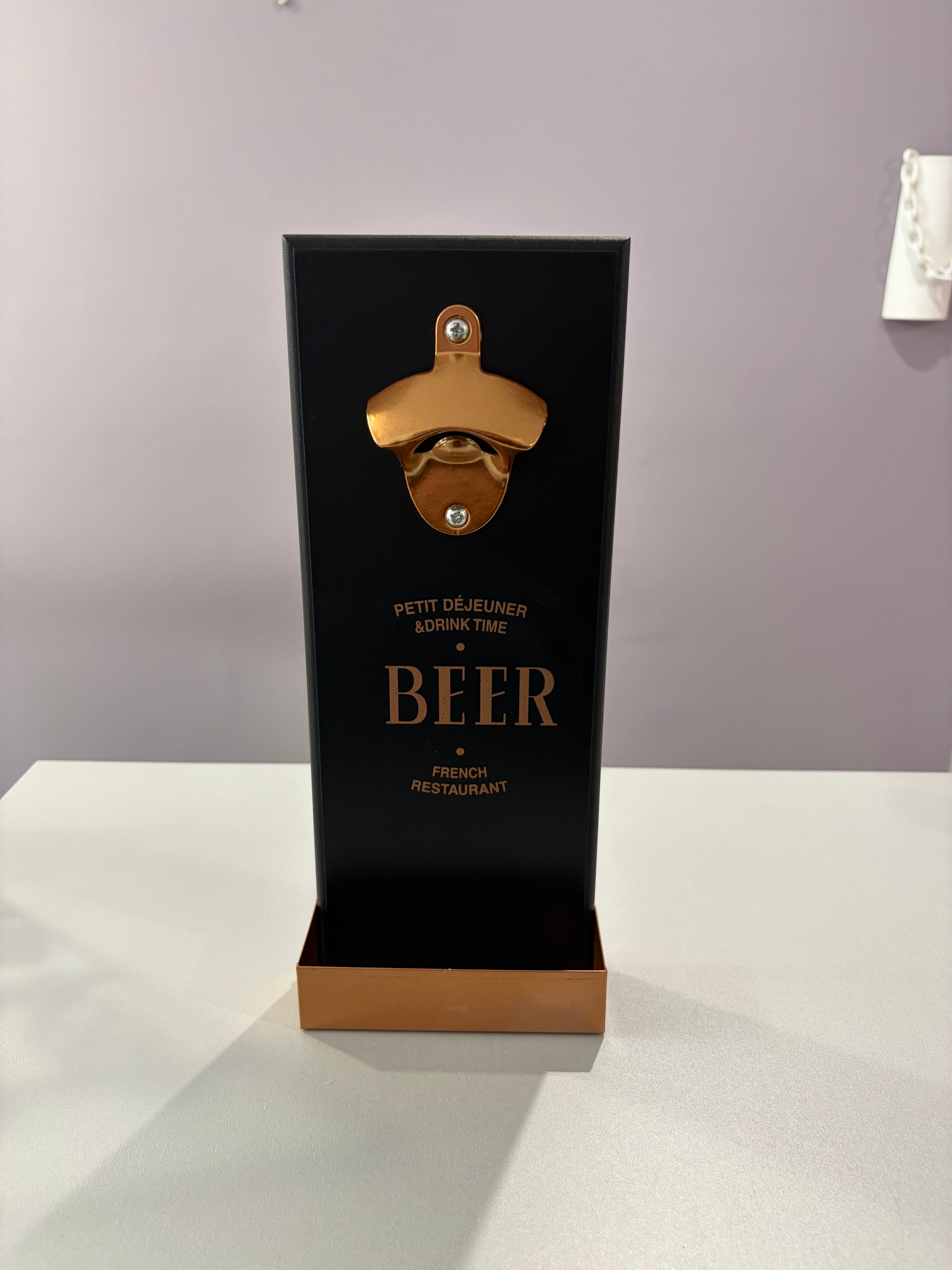 Plaque à décapsuler « Beer »