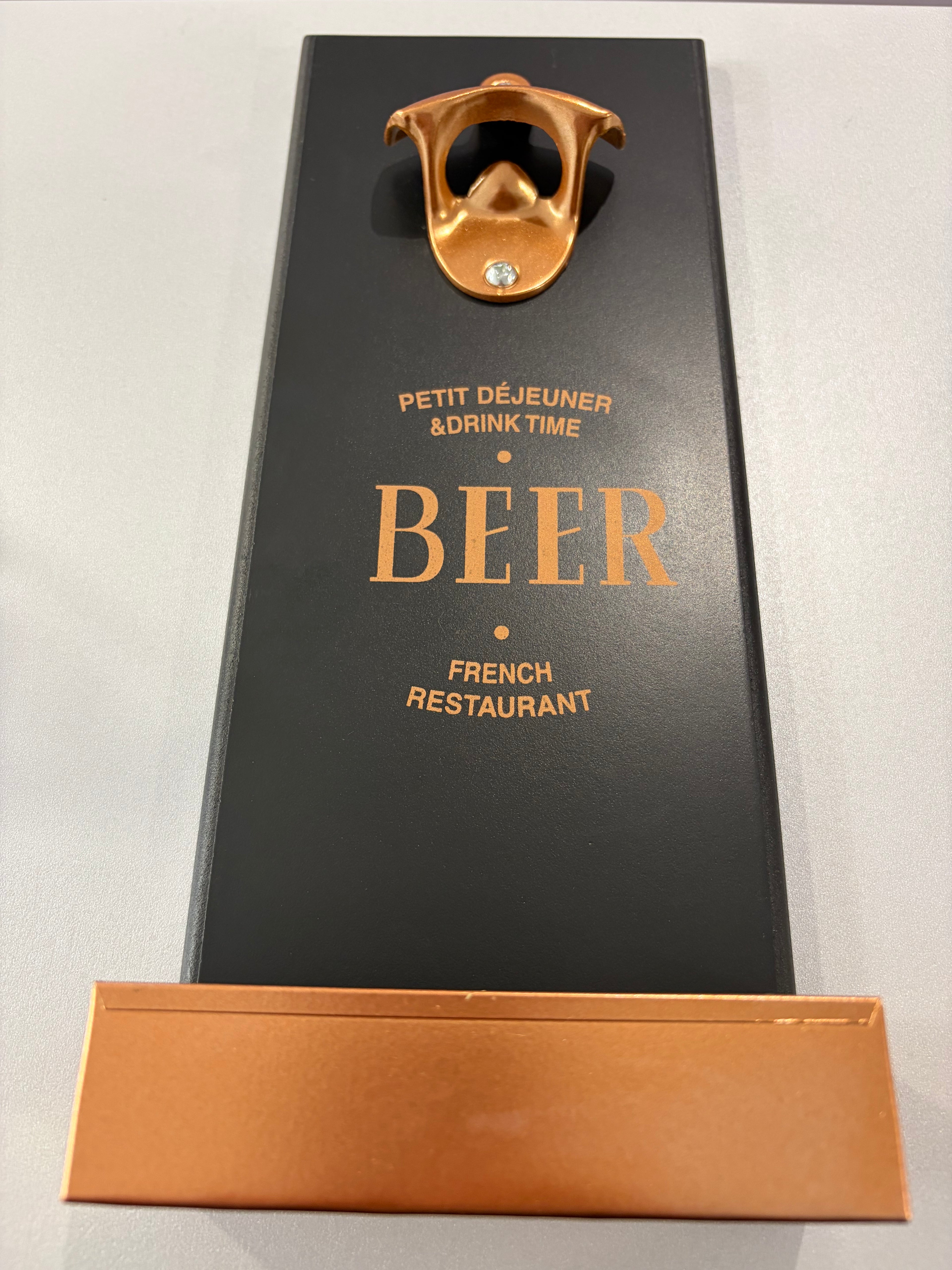 Plaque à décapsuler « Beer »