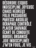 Affiche Mantra #3 (noir et blanc)