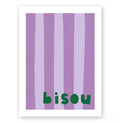 Affiche « Bisou »