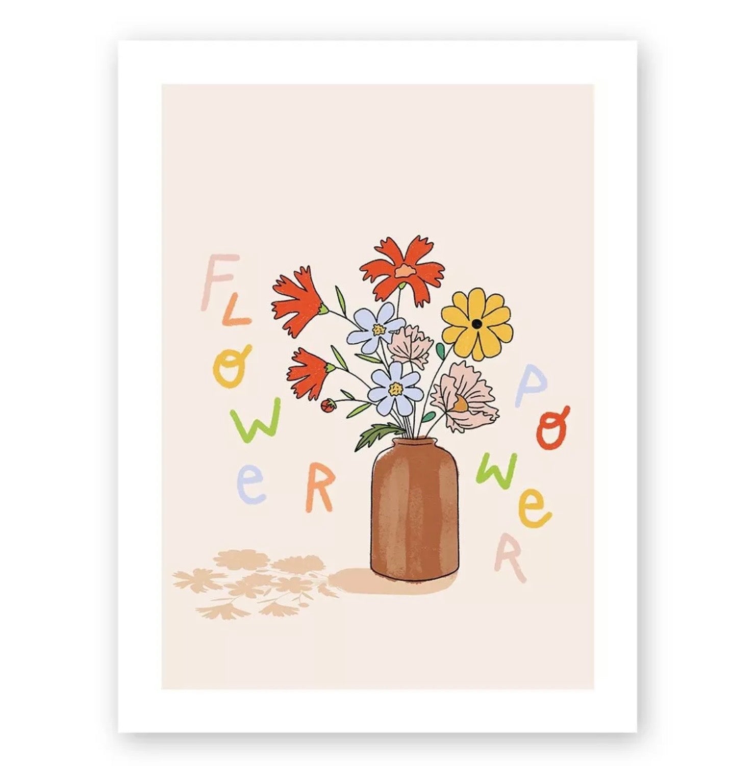 Affiche « Flower power »