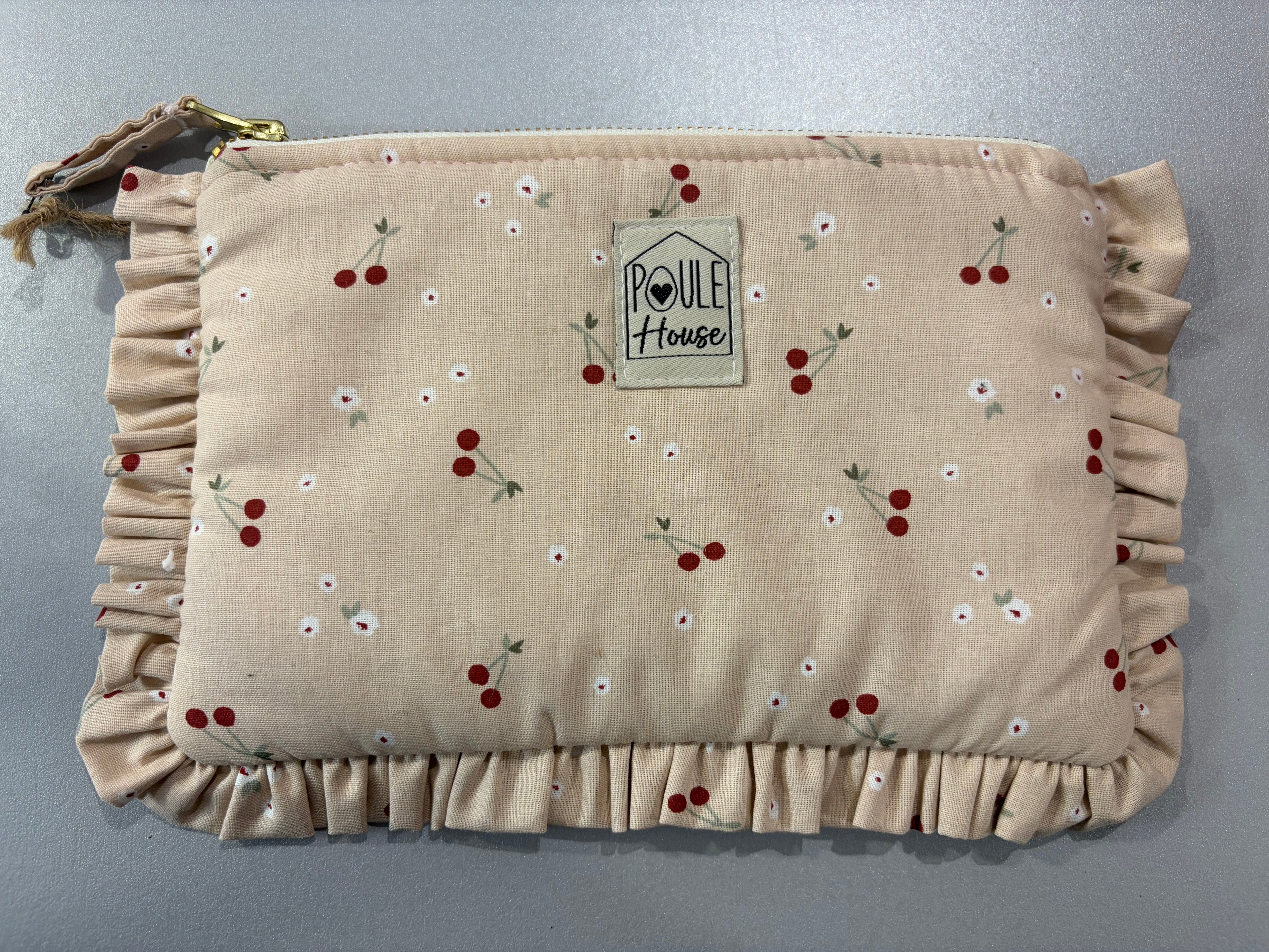 Pochette de sac « cerises »