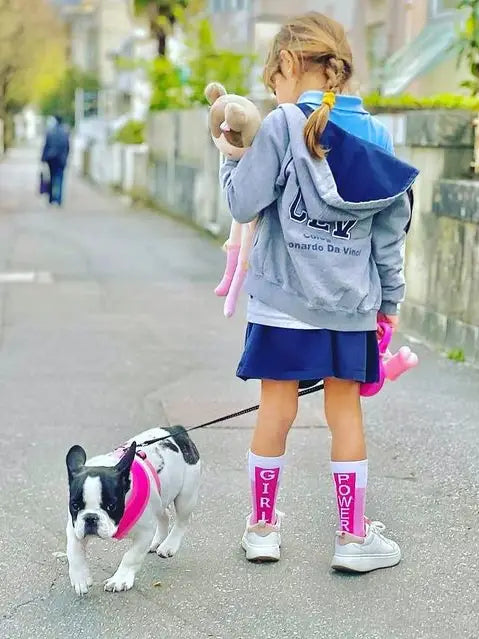 Chaussettes « Girl power » (rose) Kids