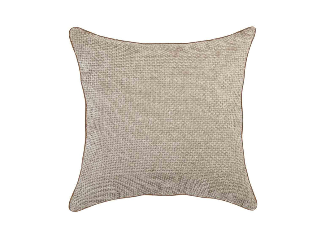 Coussin « Chenille » (beige)