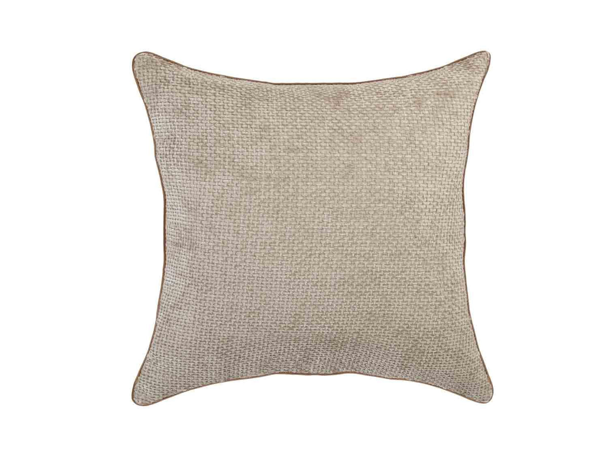 Coussin « Chenille » (beige)