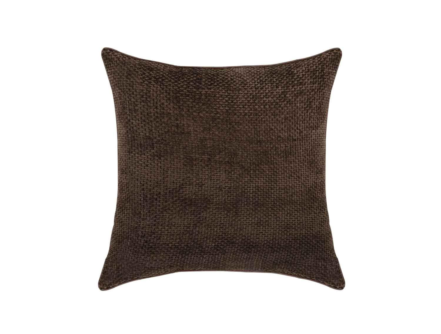 Coussin « Chenille » (marron)