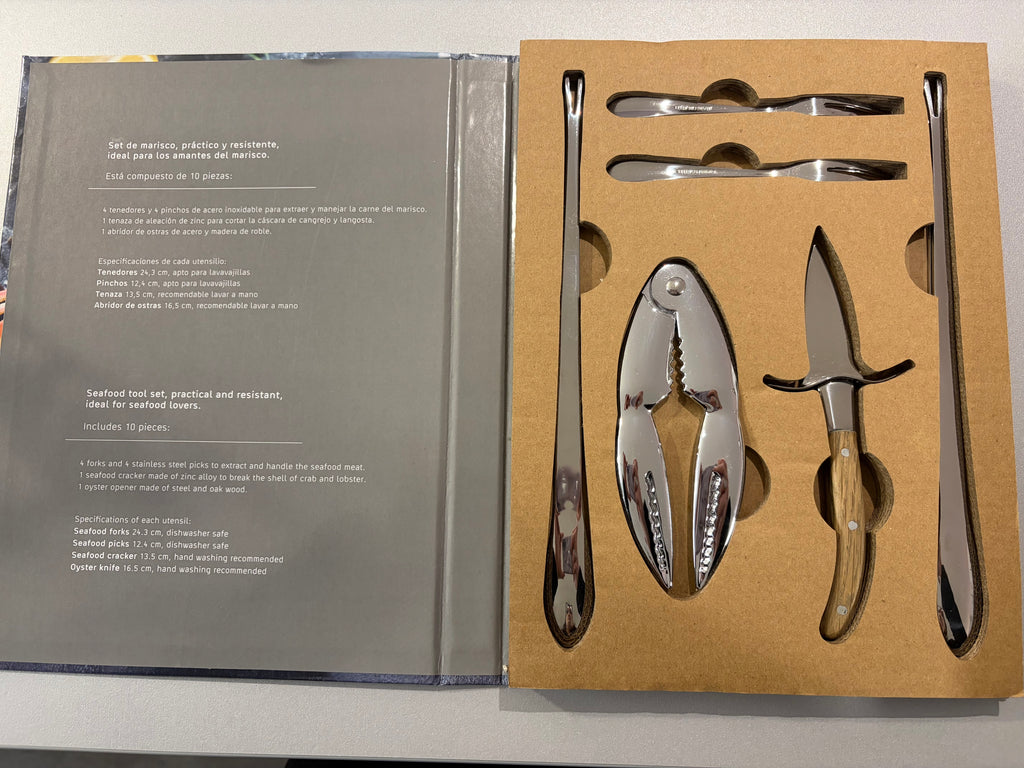 Livre d’ustensiles pour les amoureux de crustacés 🦞