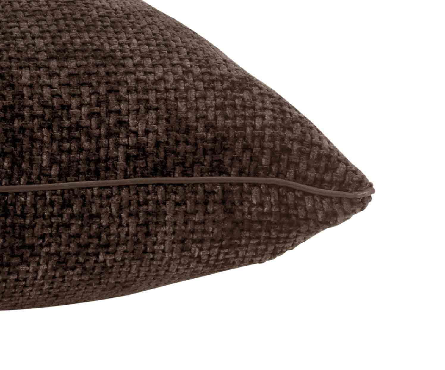 Coussin « Chenille » (marron)
