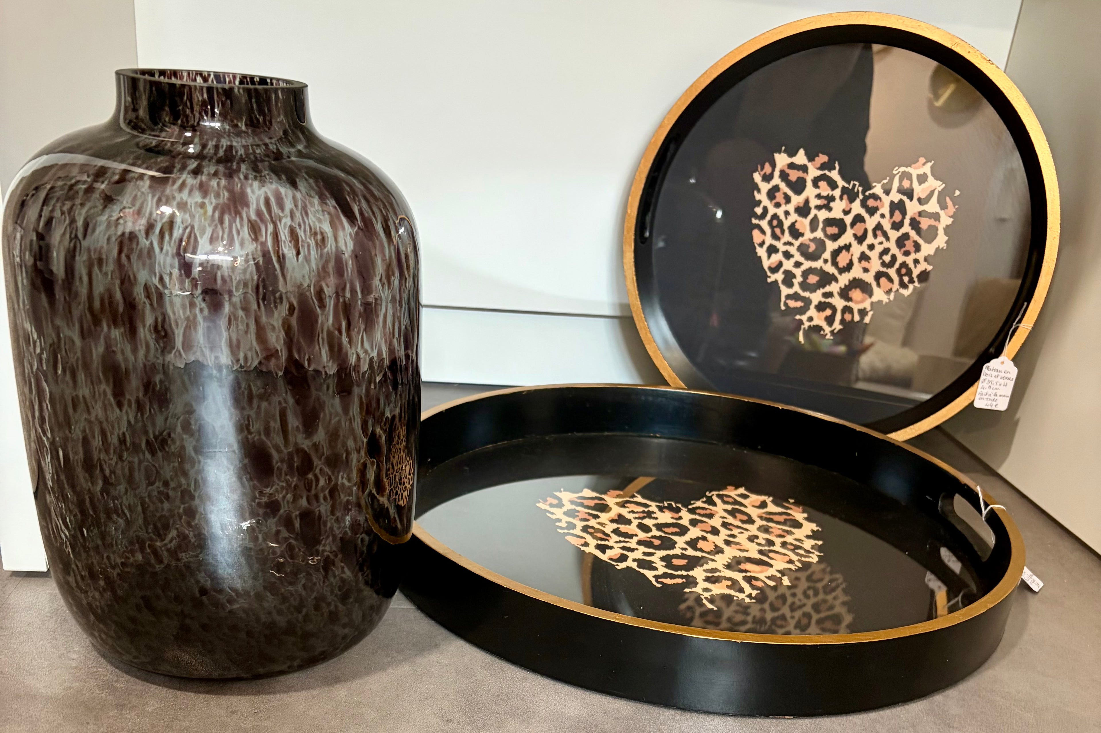 Plateau cœur léopard 🐆