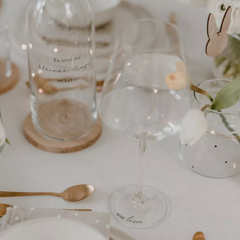 Verre à vin « Wine lover » x4