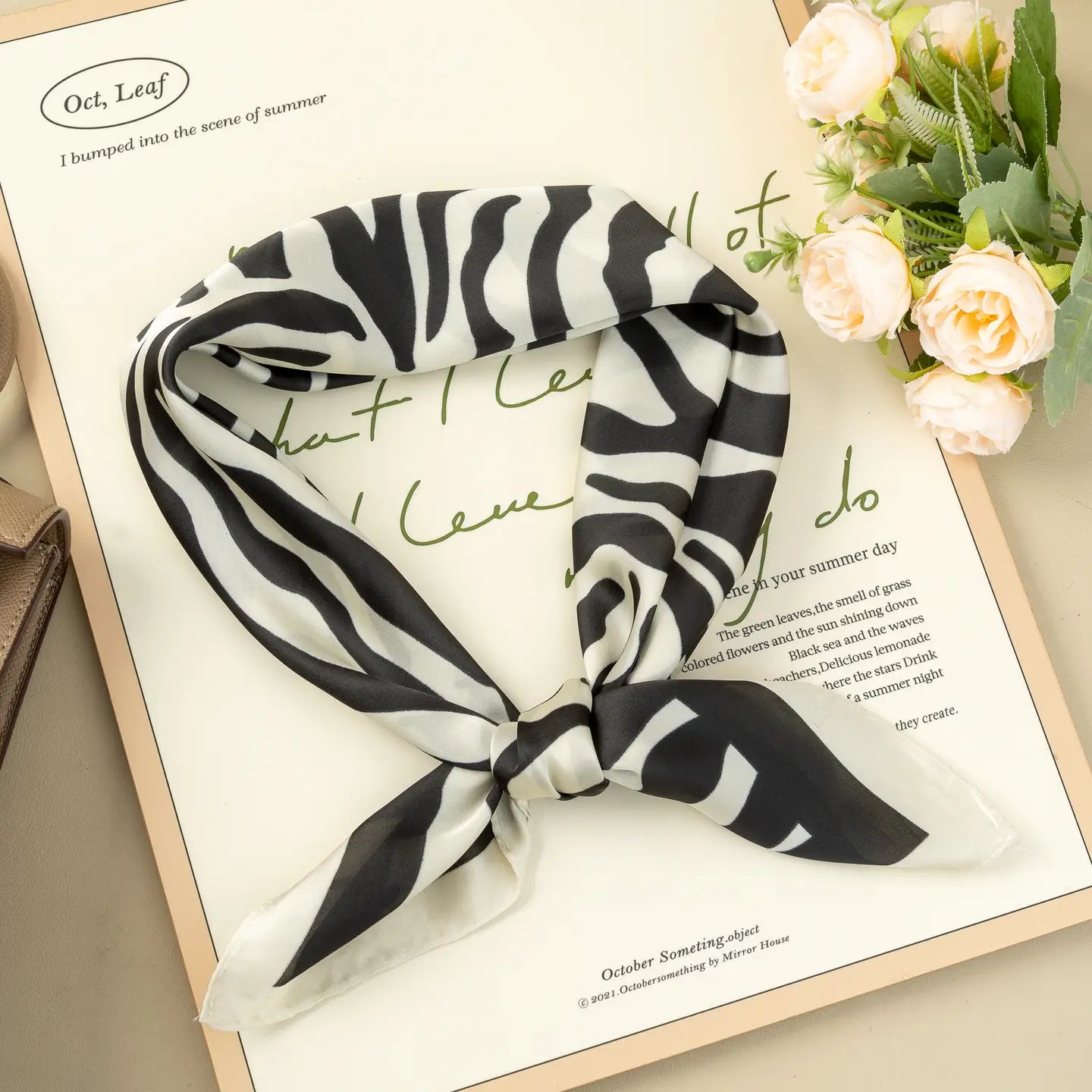 Foulard « Zèbre »