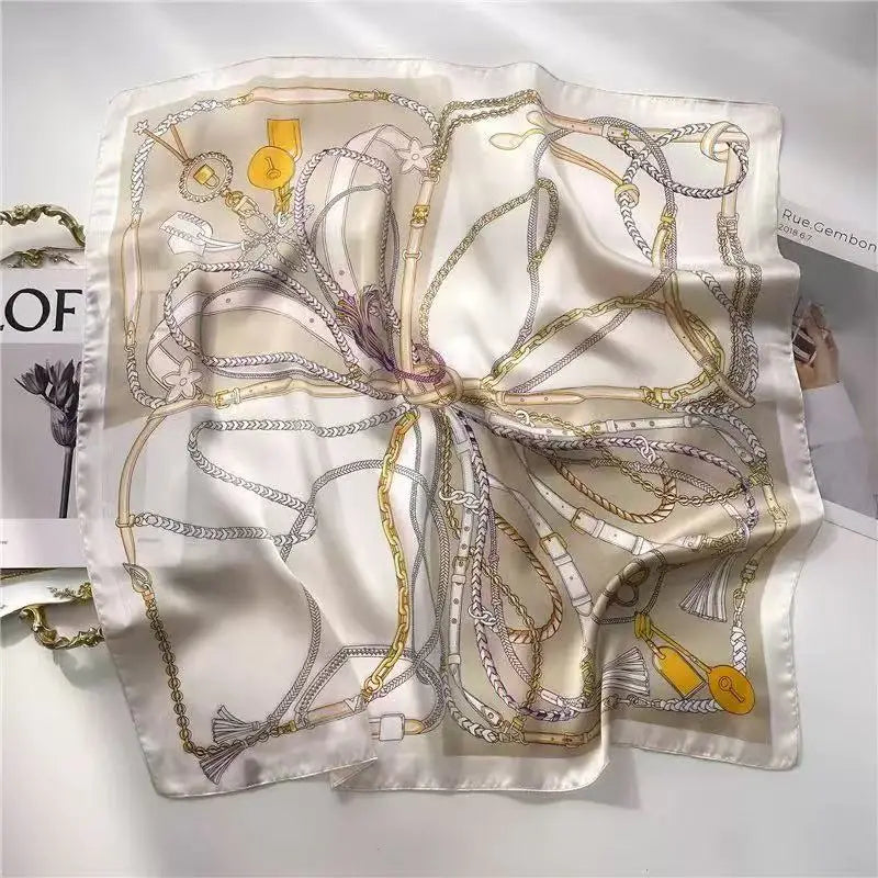 Foulard style « Hermès » - effet soie