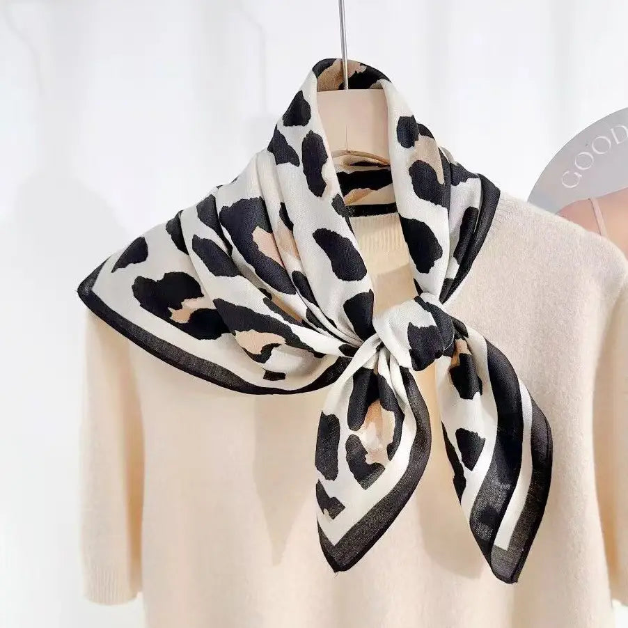 Foulard « Léopard » - Effet doux