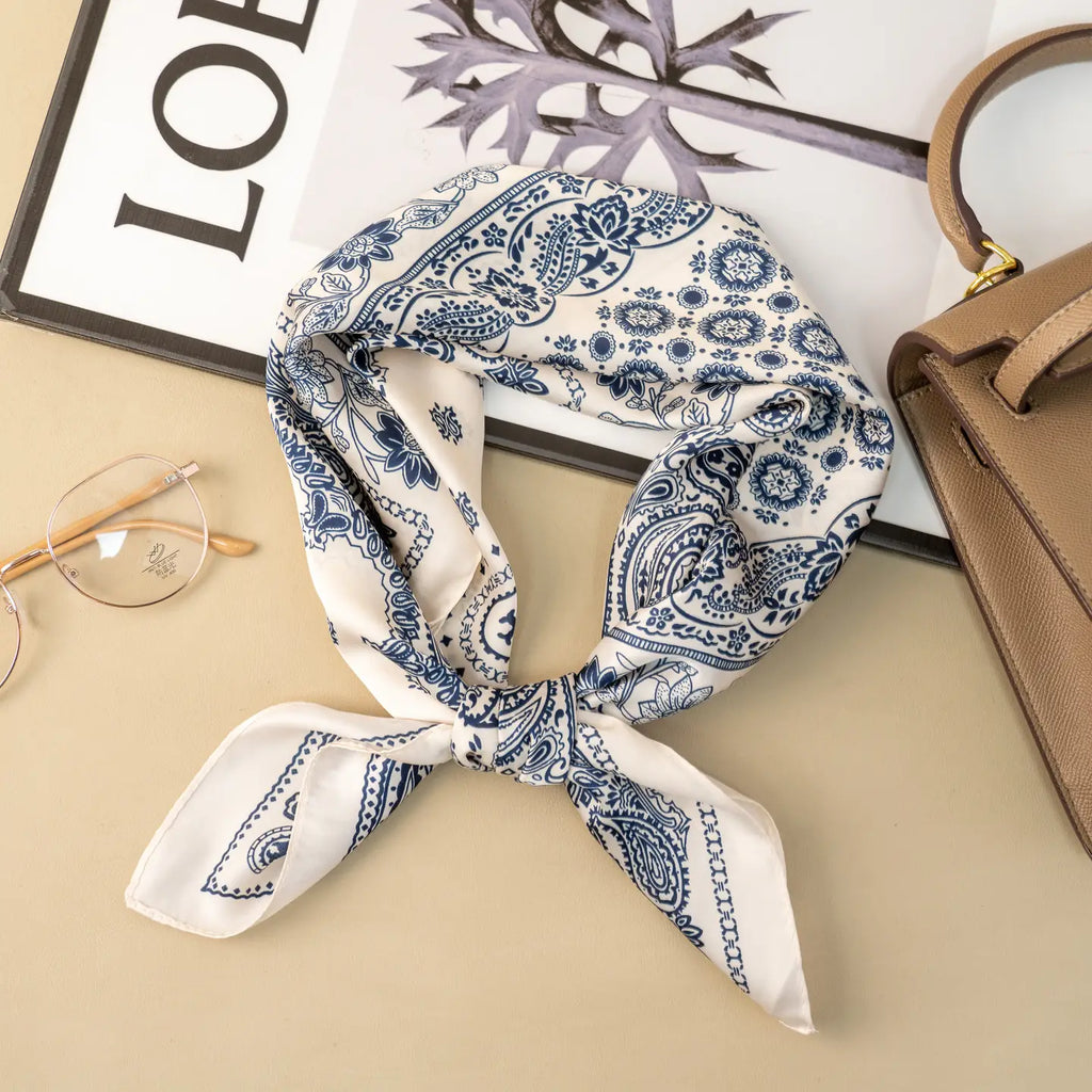 Foulard « Élisa » - Effet soie