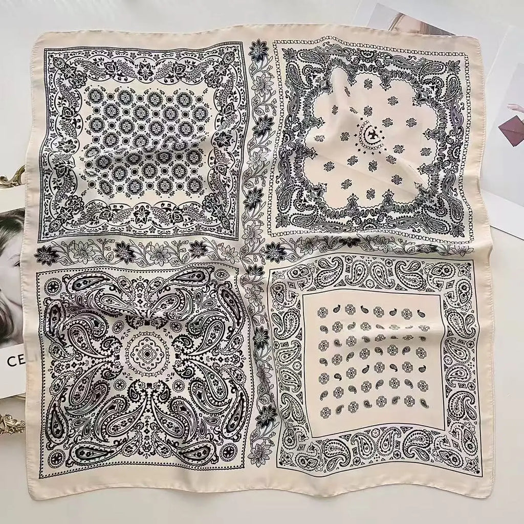 Foulard « Élisa » - Effet soie