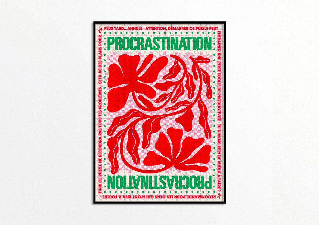 Puzzle « Procrastination » - 1000 pièces