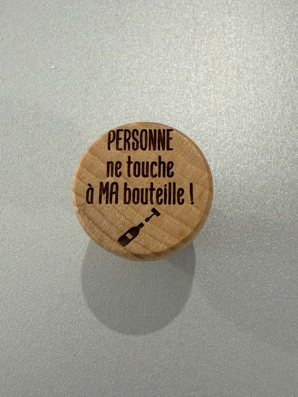 Bouchon à vin personnalisé ✨