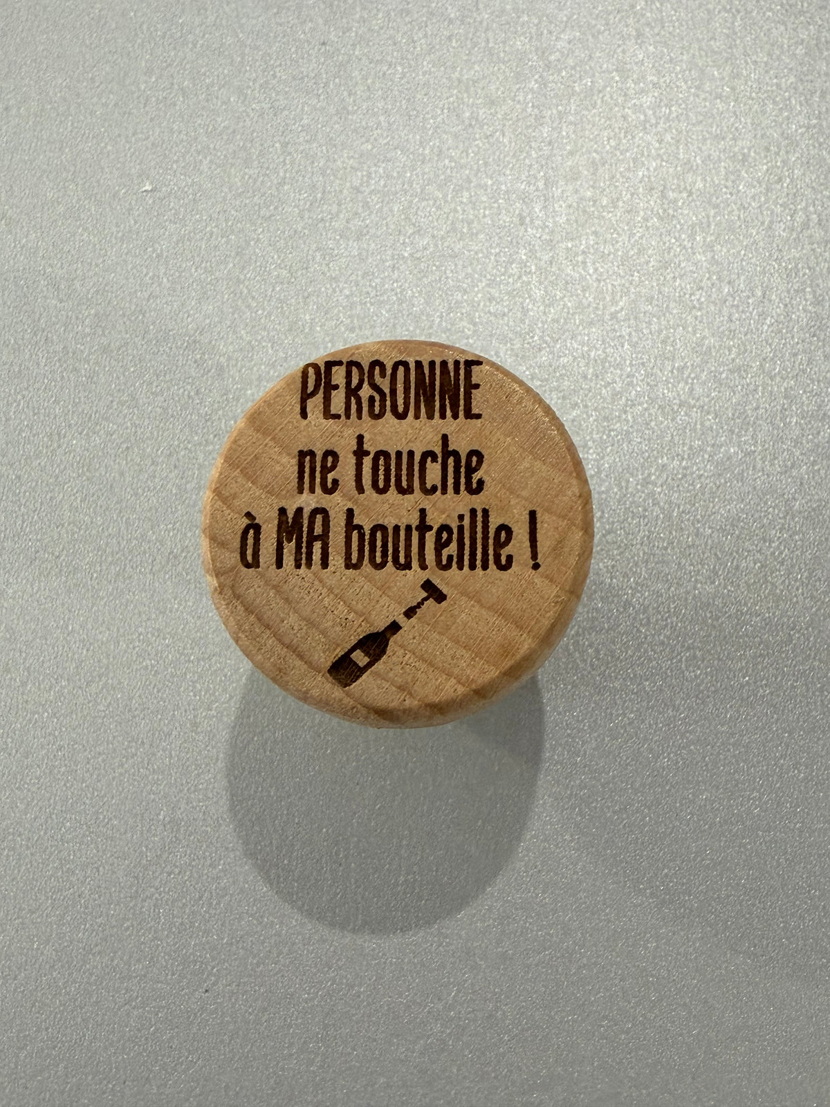 Bouchon à vin personnalisé ✨