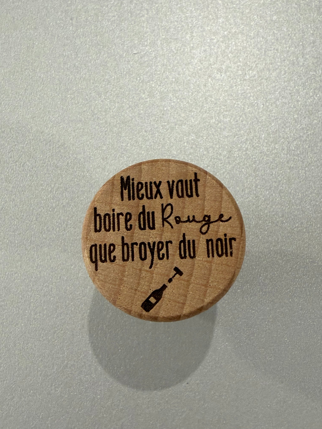 Bouchon à vin personnalisé ✨