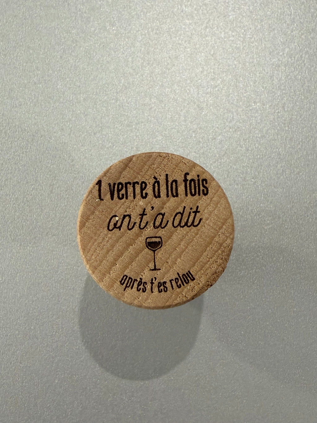 Bouchon à vin personnalisé ✨