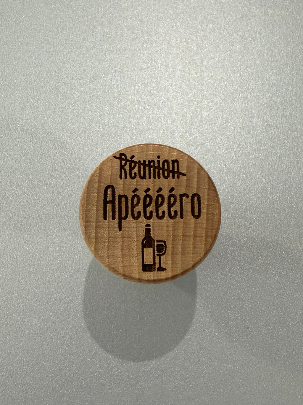 Bouchon à vin personnalisé ✨
