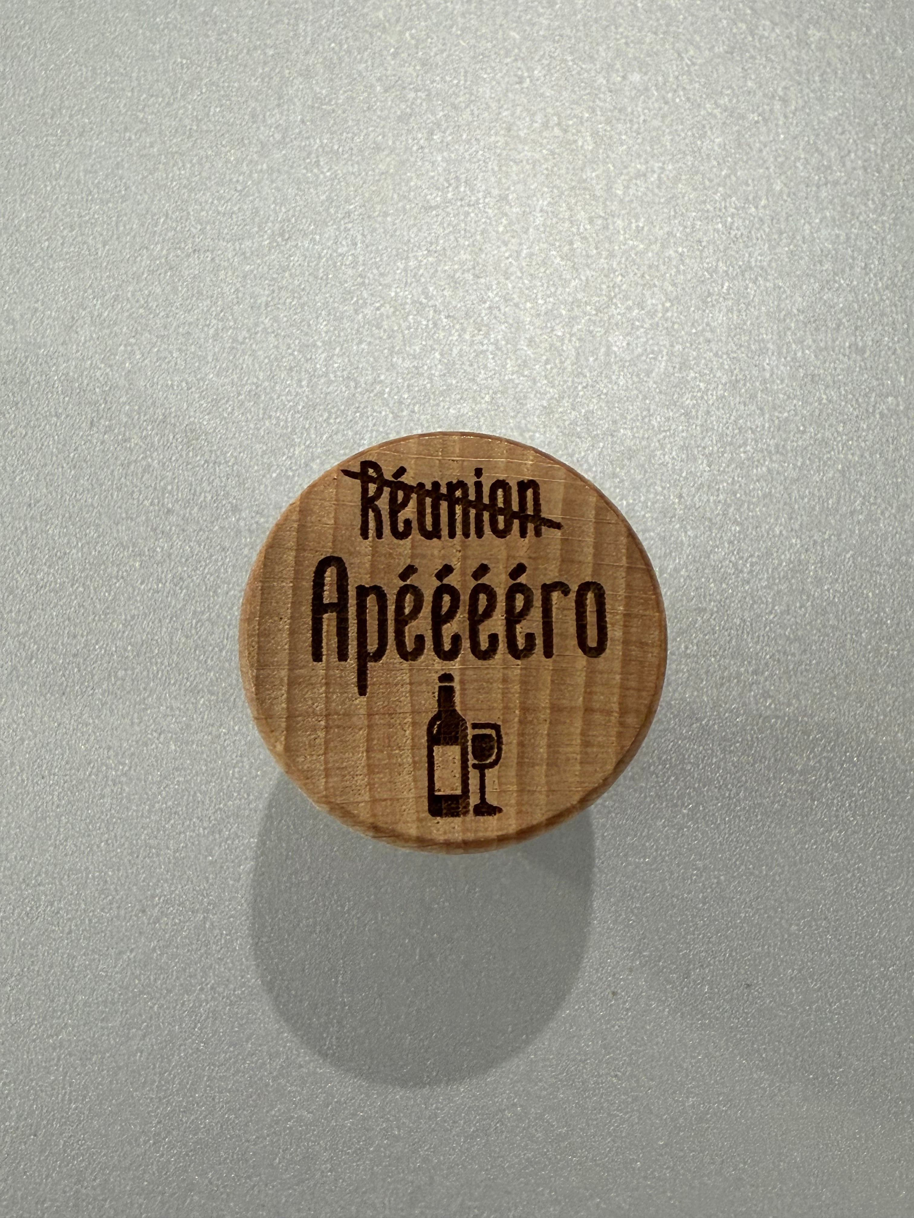 Bouchon à vin personnalisé ✨