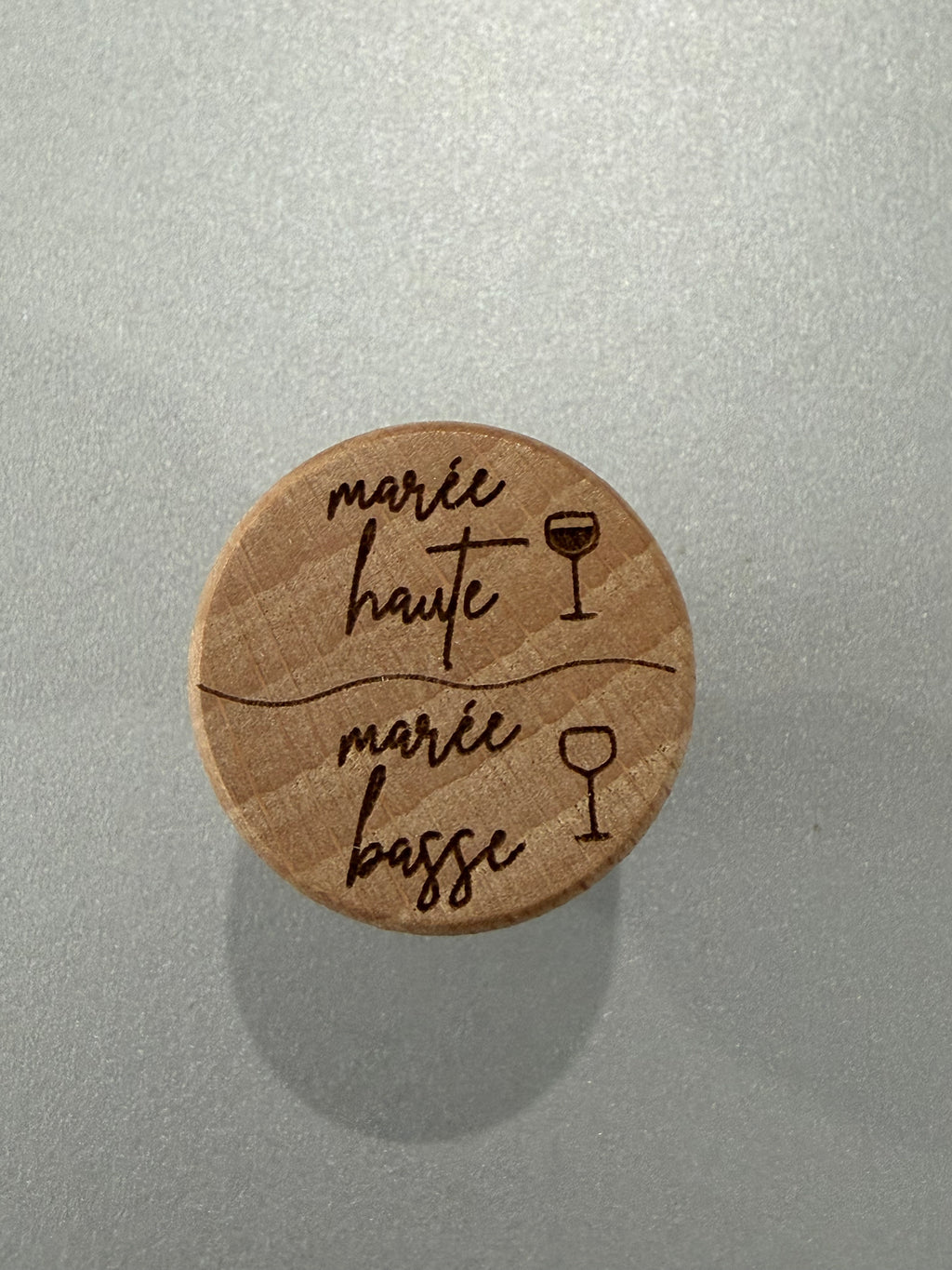 Bouchon à vin personnalisé ✨