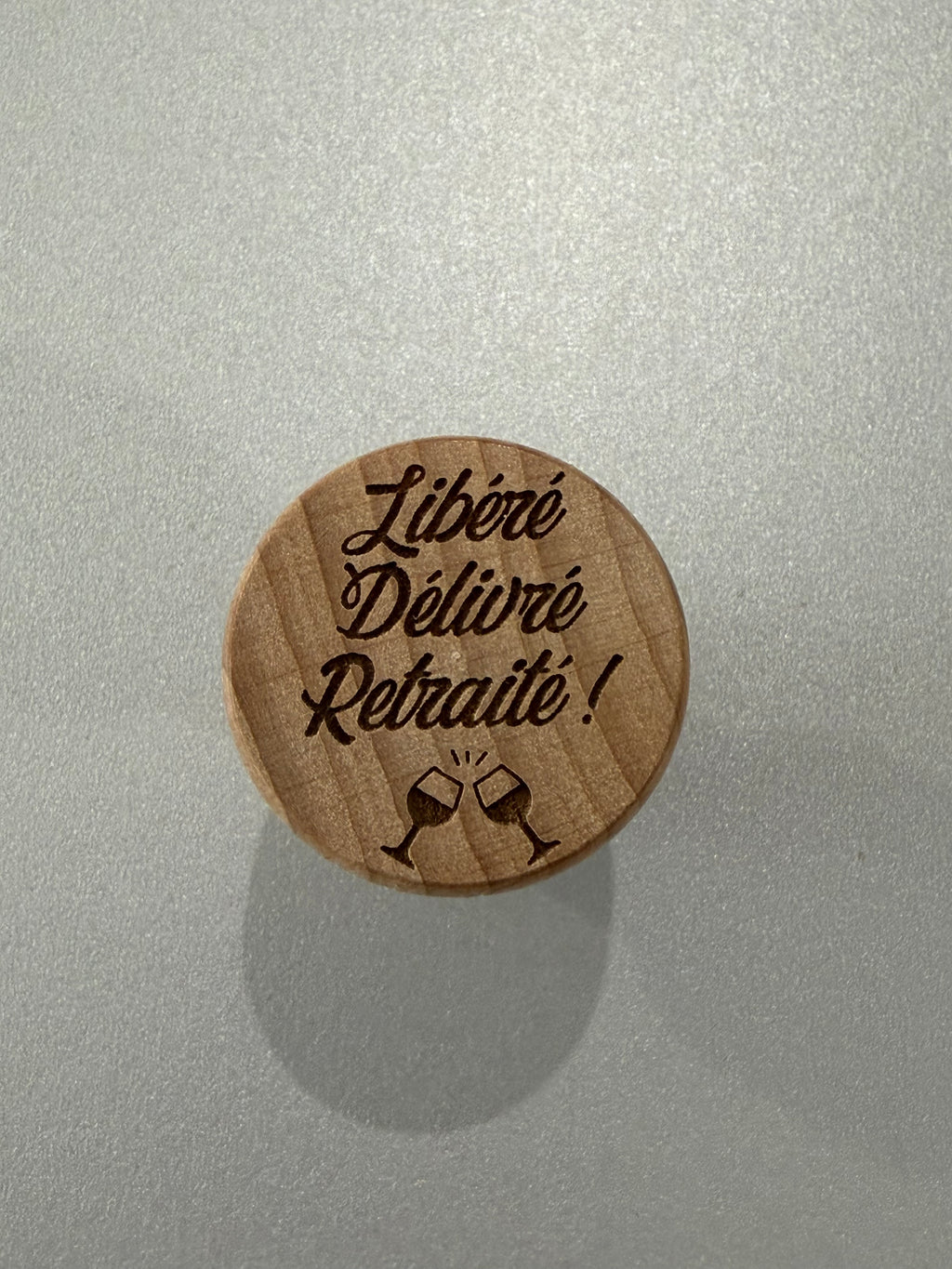 Bouchon à vin personnalisé ✨