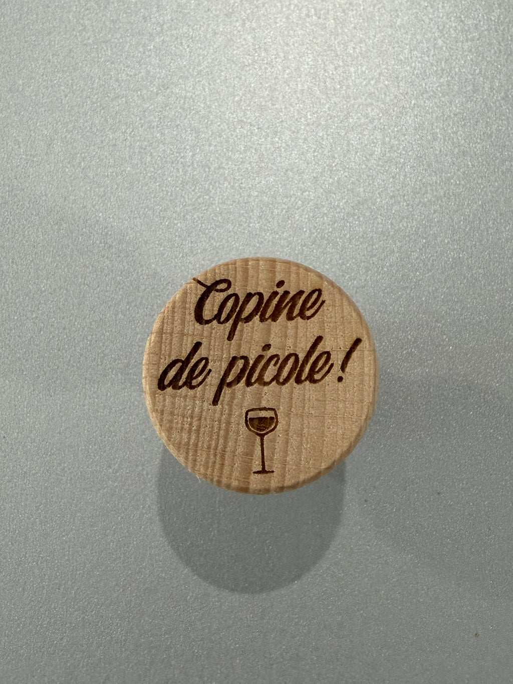 Bouchon à vin personnalisé ✨
