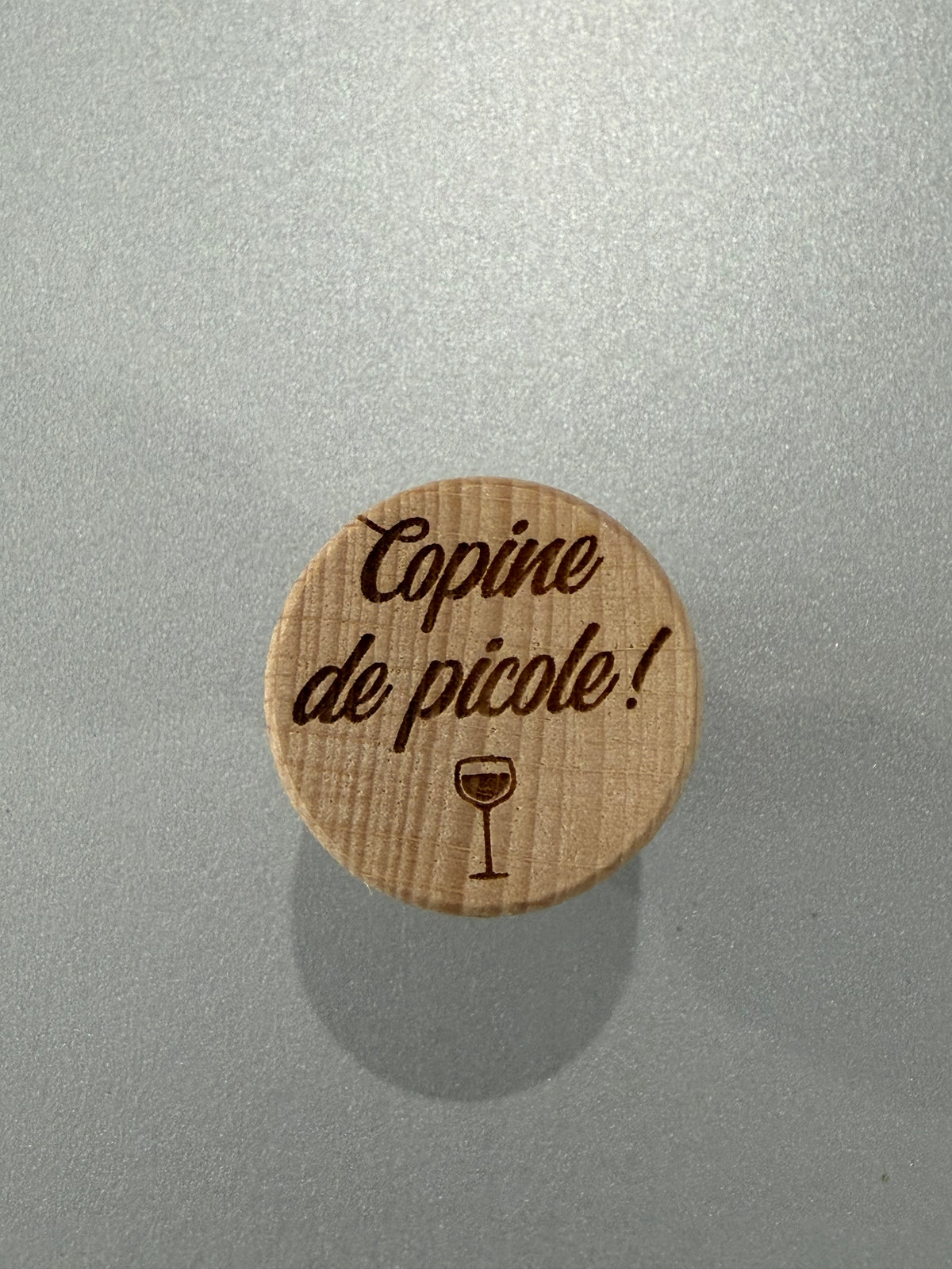 Bouchon à vin personnalisé ✨