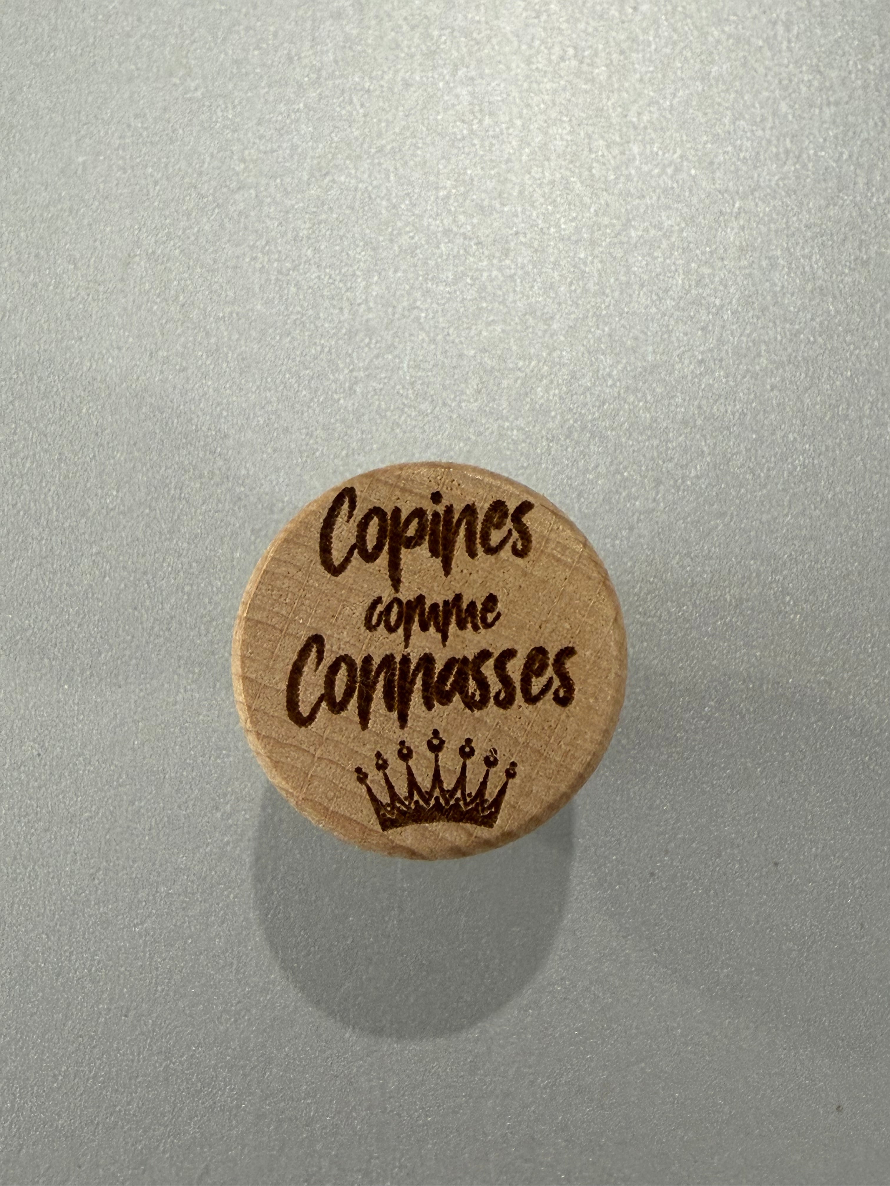 Bouchon à vin personnalisé ✨