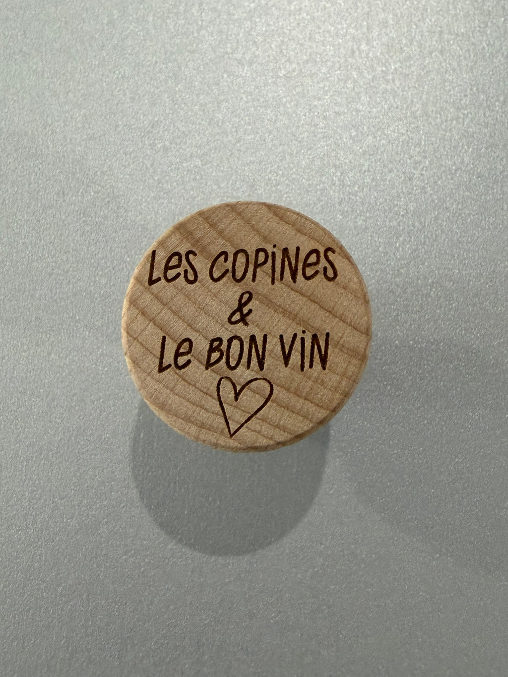 Bouchon à vin personnalisé ✨