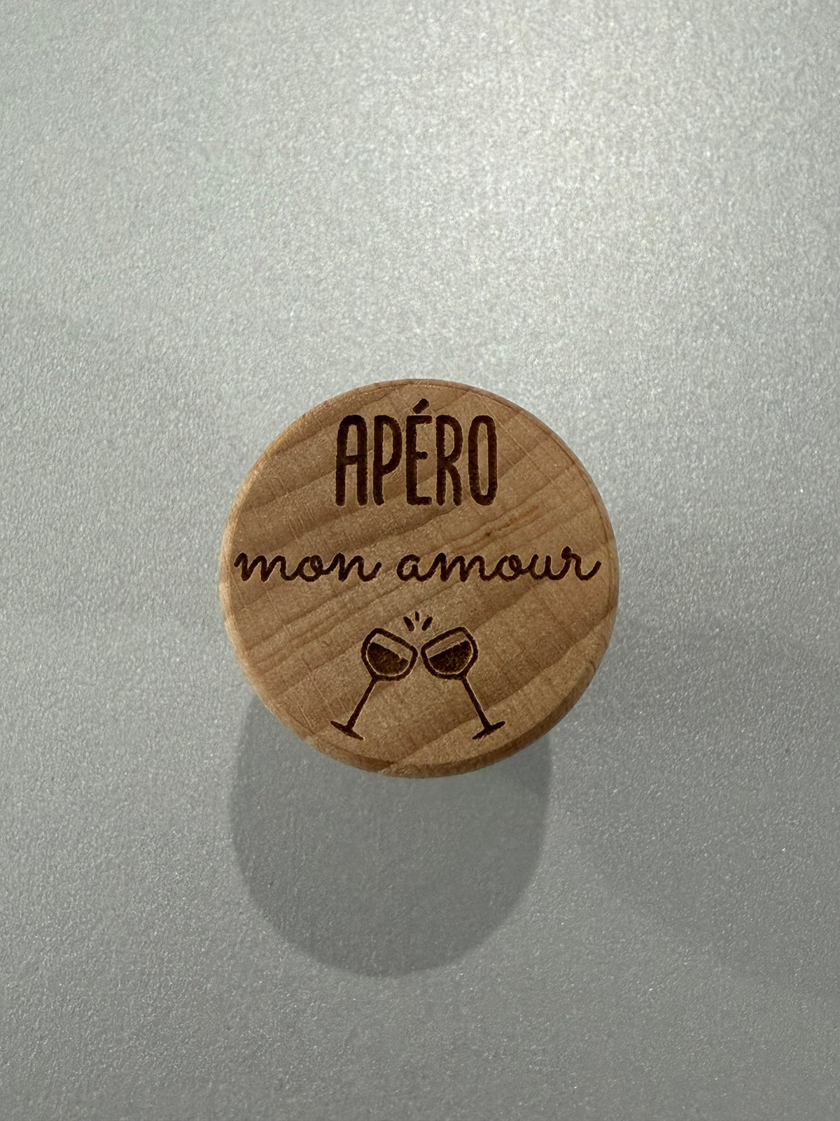 Bouchon à vin personnalisé ✨