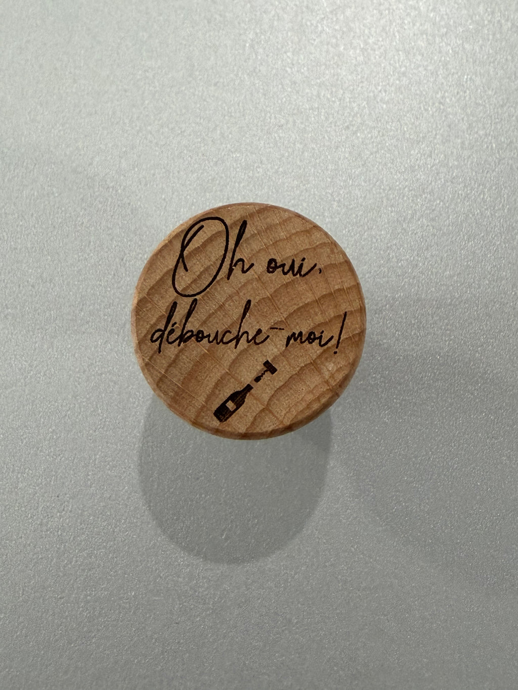 Bouchon à vin personnalisé ✨