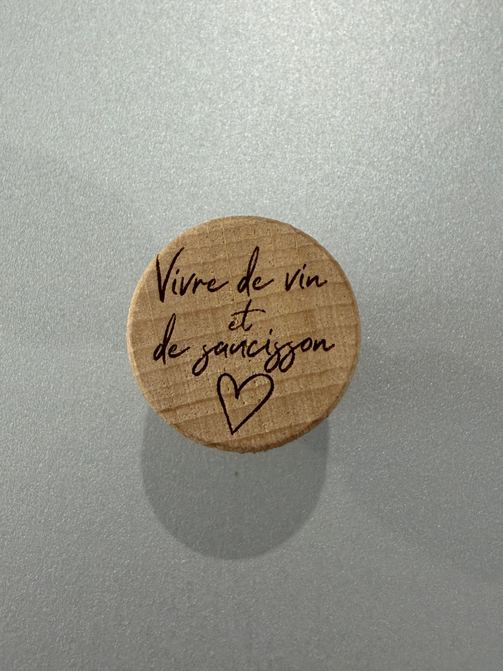 Bouchon à vin personnalisé ✨