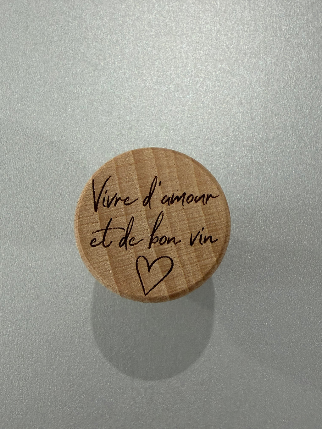 Bouchon à vin personnalisé ✨