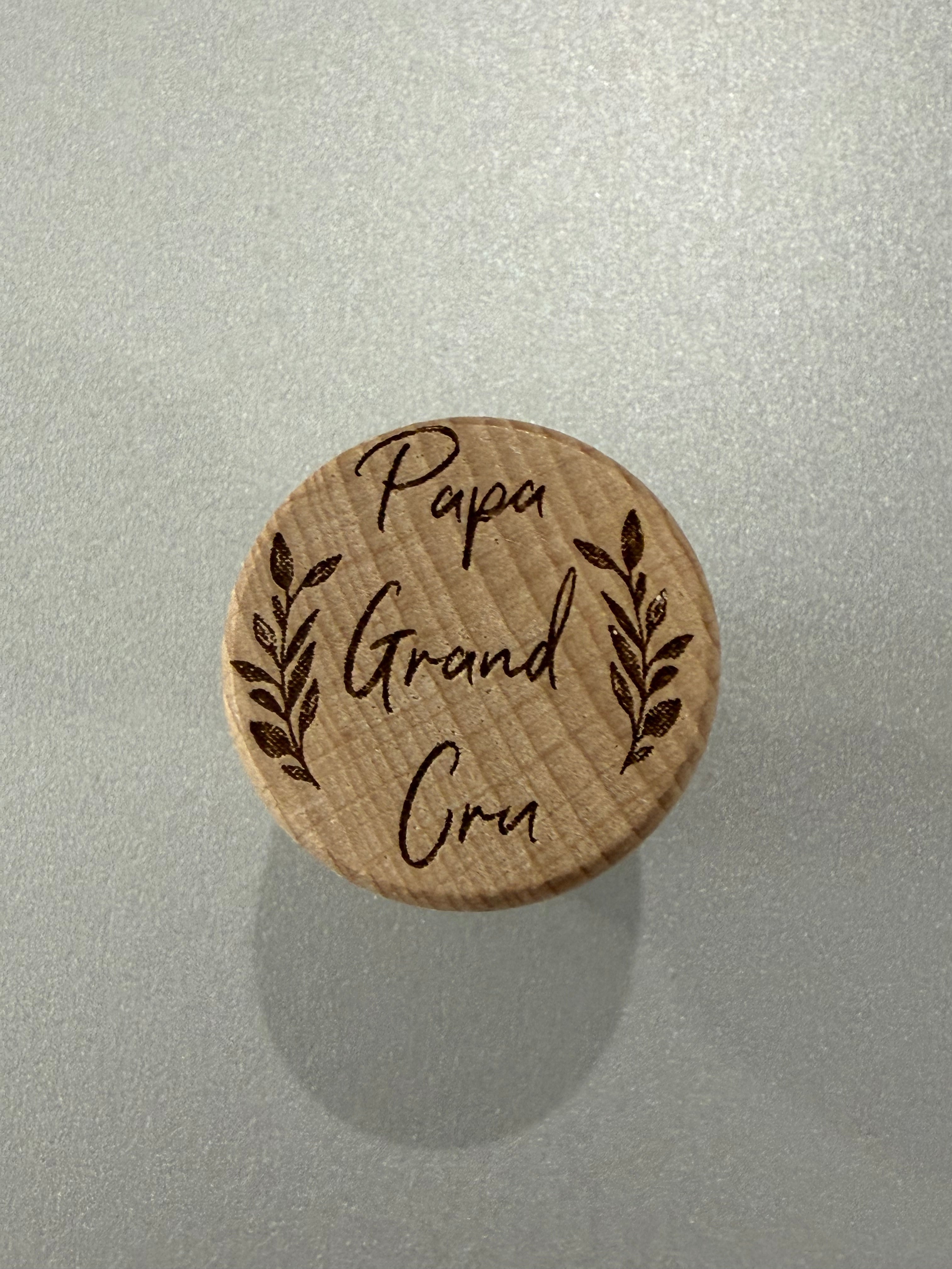 Bouchon à vin personnalisé ✨