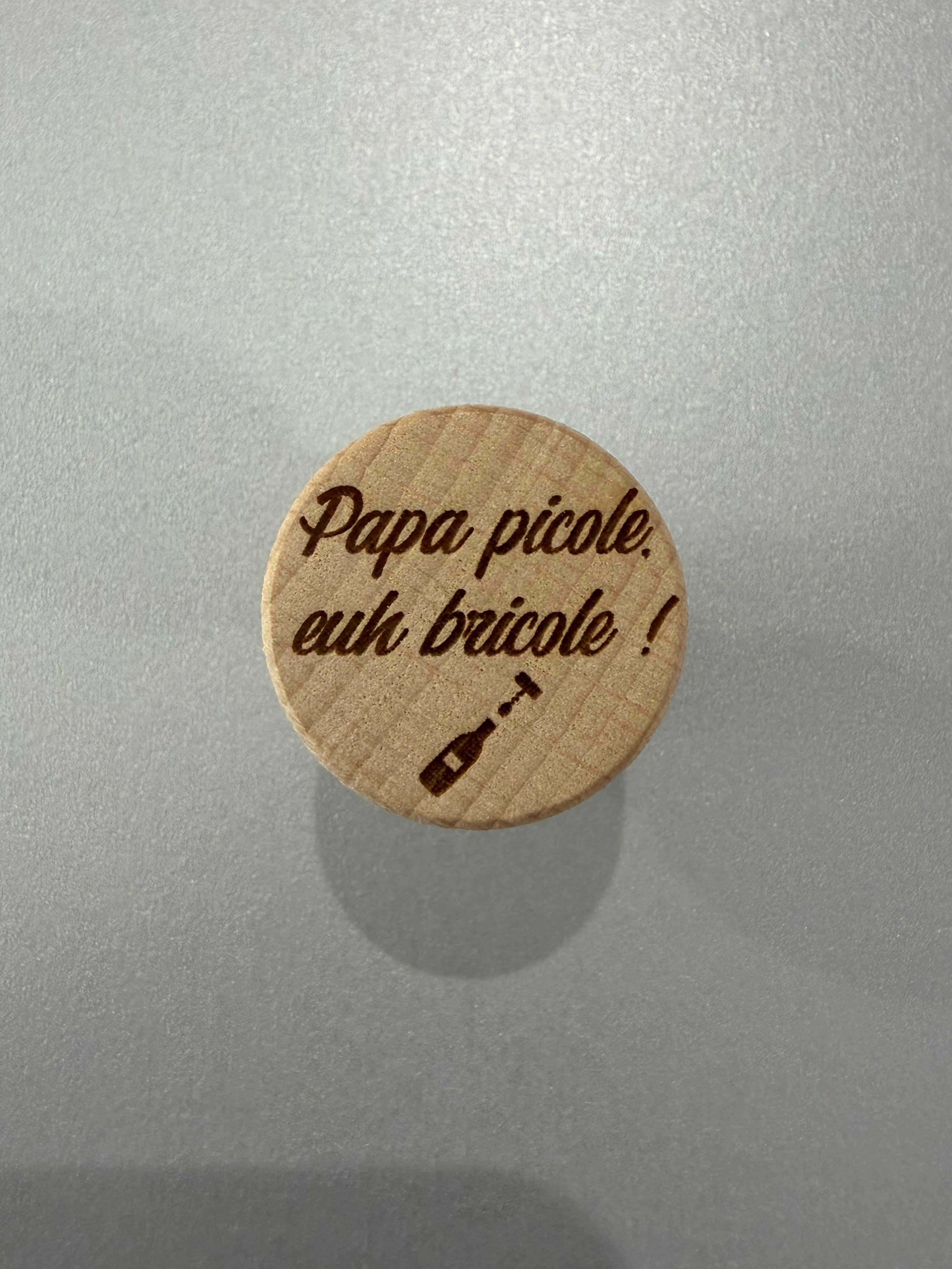 Bouchon à vin personnalisé ✨