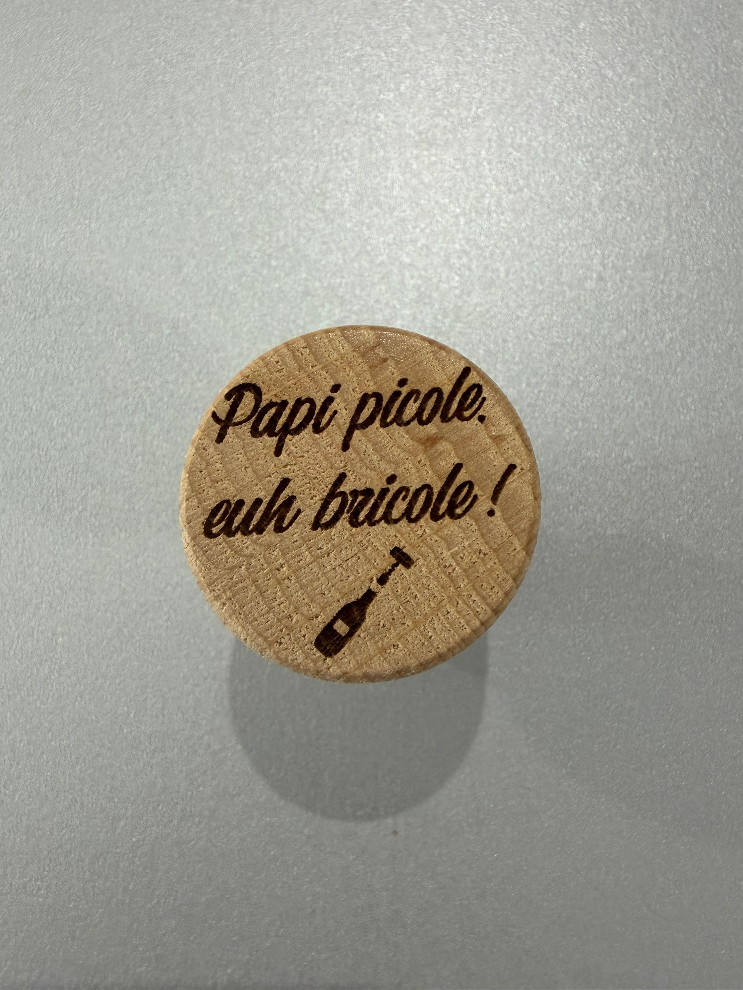 Bouchon à vin personnalisé ✨