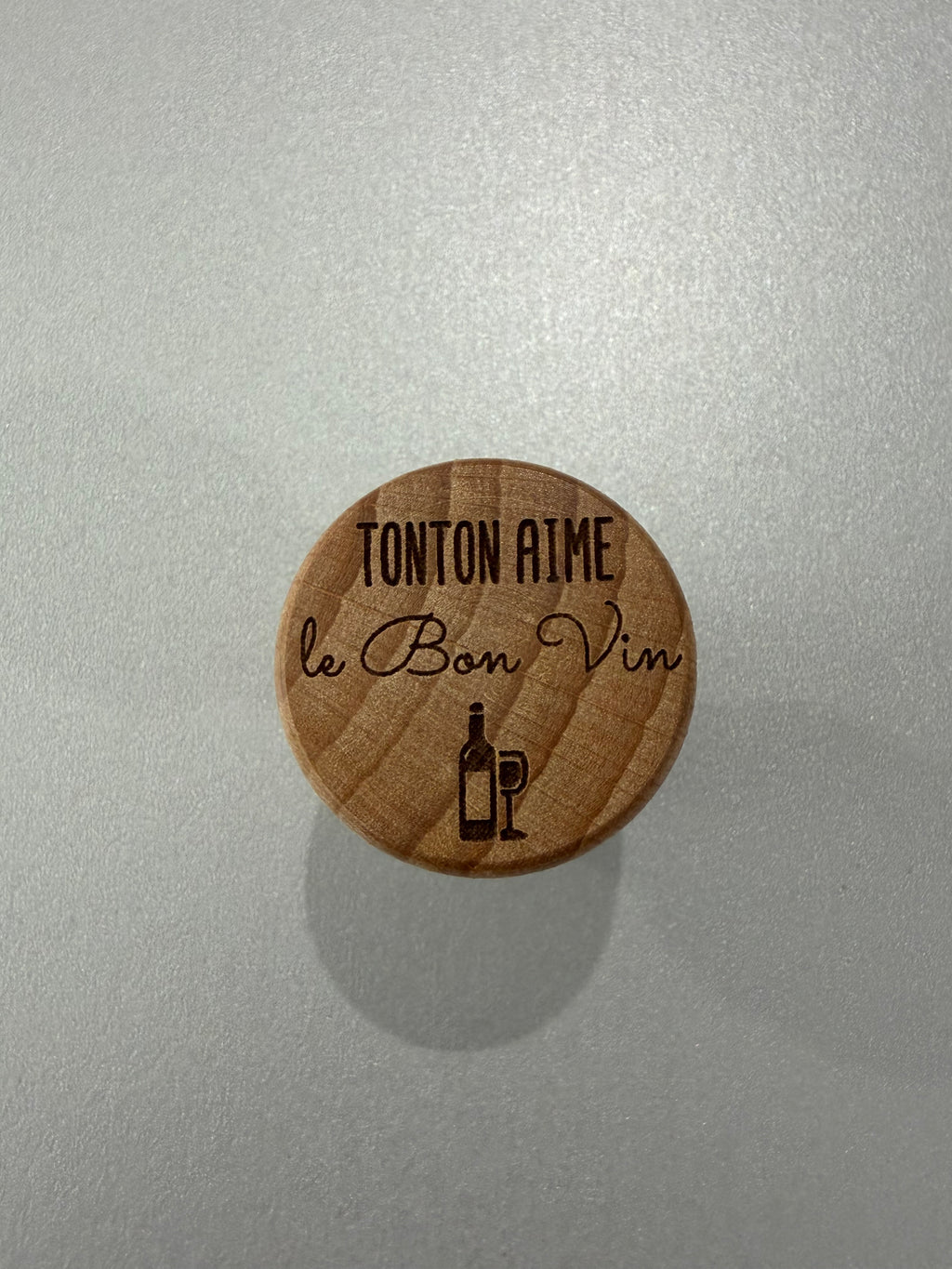 Bouchon à vin personnalisé ✨