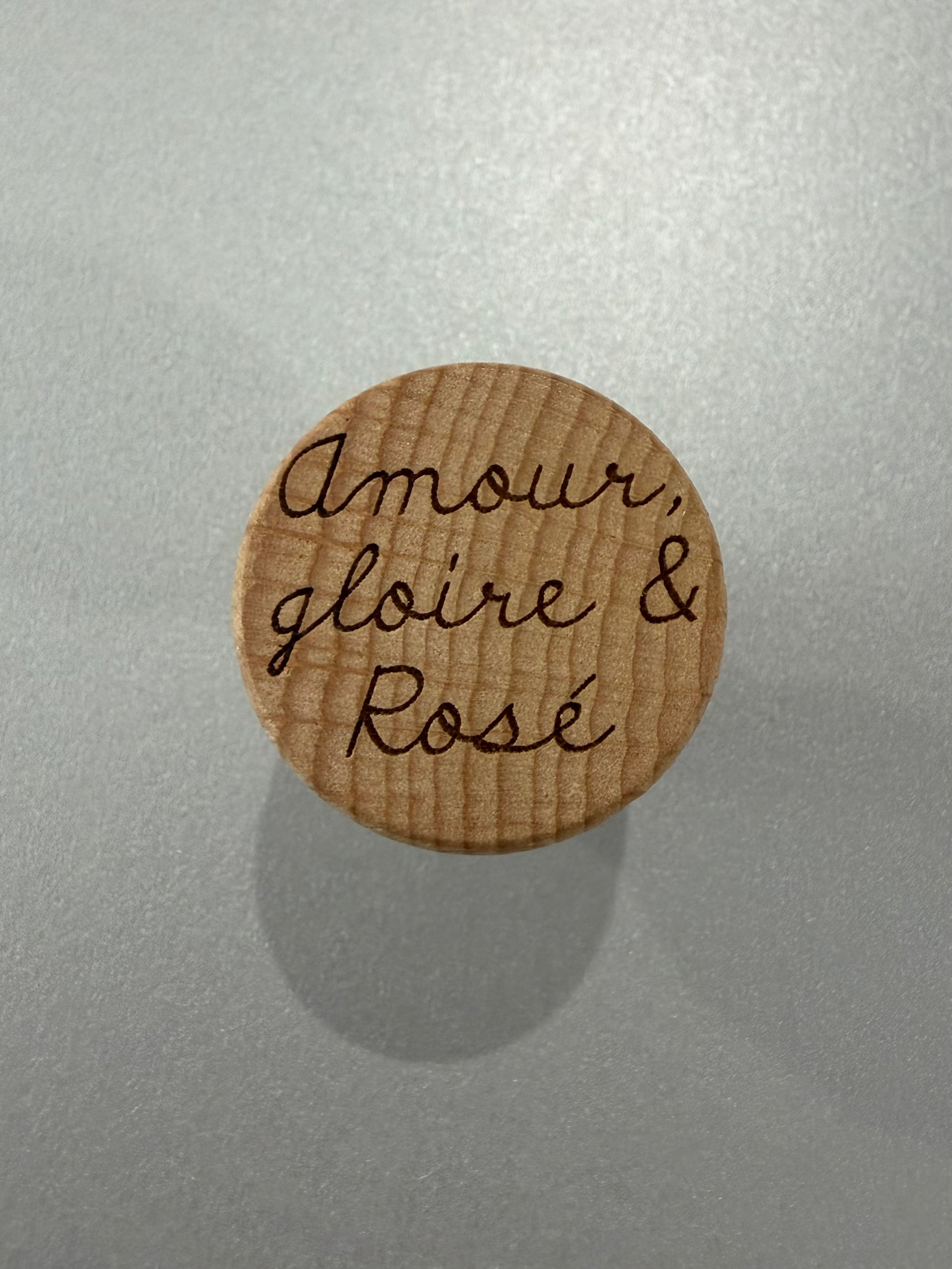 Bouchon à vin personnalisé ✨