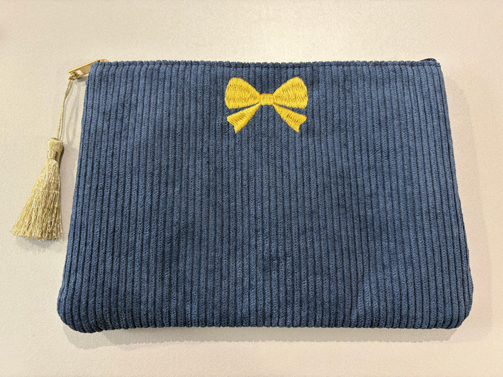 Pochette « Noeud » (bleu)