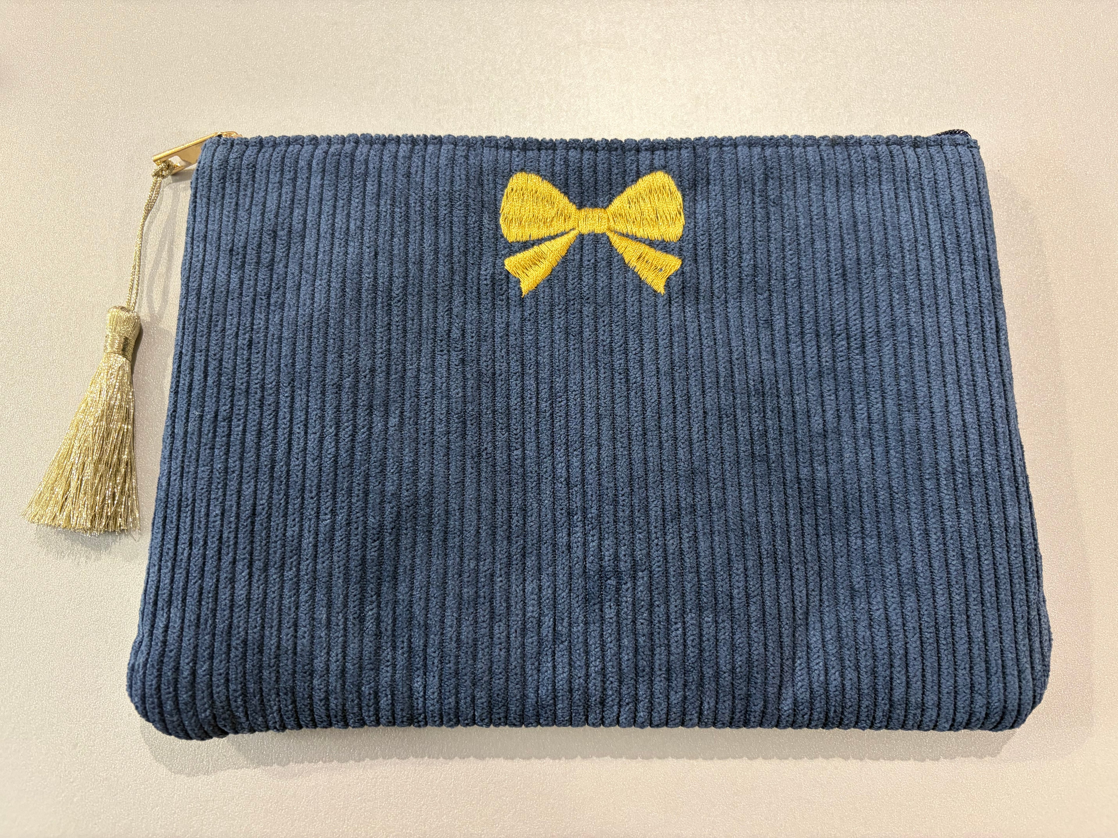 Pochette « Noeud » (bleu)